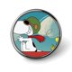 thumbnail image 1 of Snoopy theme Round Button Badge Premium Metal Construction Ideal For High end Events 2 8 Cm, 1 of 6