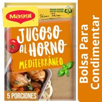 Base Jugoso Al Horno Mediterráneo (5 Porciones) Sobre 25 G Maggi
