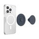 thumbnail image 3 of Empuñadura para teléfono PopSockets redonda, suave al tacto, azul marino con MagSafe, 3 of 6