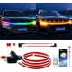 thumbnail image 1 of HAHDAXIA Led Hood Light Strip Exterior Car Led Strip Light Waterproof Headlight Flexible DRL Dynamic Scan Start Up Hoodbeam Kit (RGB, 2M(79 Inches)), 1 of 1