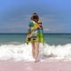 thumbnail image 2 of Taz-Mania Toalla de playa de secado rápido con diseño temático, regalo para mujeres y niñas, ideal para cumpleaños, fans, amantes de la música, uso en la playa o al aire libre, 78 × 180 cm, 2 of 6