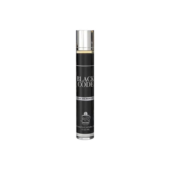Perfume Milestone Black Code Unisex Edp 20 Ml