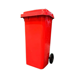 thumbnail image 2 of Contenedor de basura plastico 120 litros color Rojo, 2 of 3