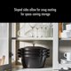 thumbnail image 3 of Juego de ollas de hierro fundido STAUB de 4 piezas apilables negro mate, 3 of 9