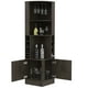 thumbnail image 4 of Bar Esquinero FM Cafe Oscuro con Soporte para Copas, 4 of 8