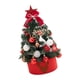 thumbnail image 4 of de Navidad de mesa con luces, regalos navideños artísticos, mini pino navideño, decoración navideña para escritorio interior, vacaciones, 45 centímetros, 4 of 5