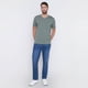 thumbnail image 4 of Polera Hombre V Neck Color Musgo Corona, 4 of 5