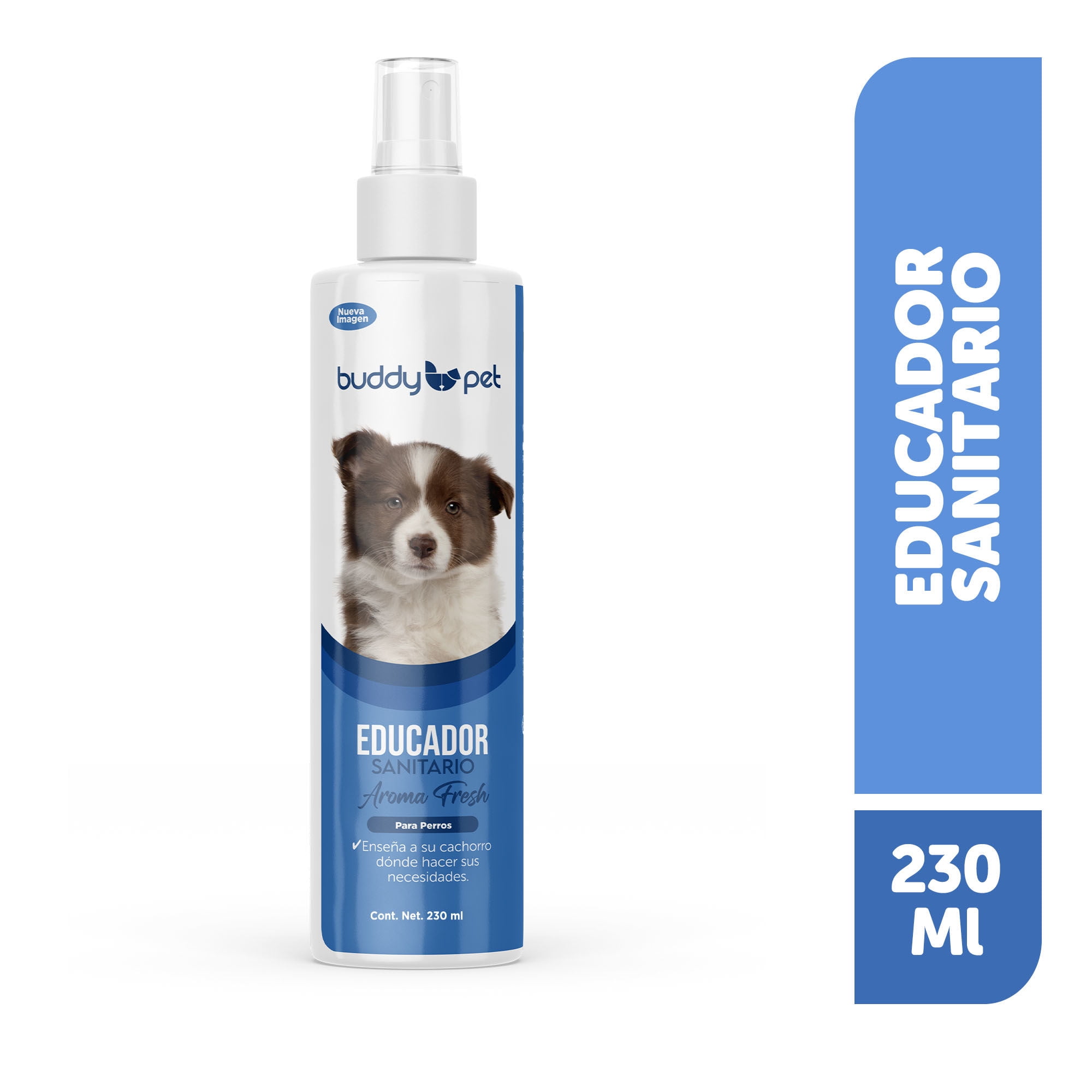 Educador Sanitario Para Perro 230 ml Buddy Pet