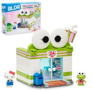 Bldr Hello Kitty And Friends Keroppi Mart Building Set Con Minifiguras De Hello Kitty Y Keroppi