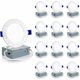 thumbnail image 1 of Luz Led Empotrada 4 Pulgadas 12 Pack 3cct 750lm Dimerizable Ic, 1 of 3