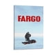 thumbnail image 1 of Fargo Cuadro decorativo colgante - Arte de pared - Póster enmarcado - Decoración de pared - Regalos para familia, amigos y aficionados 20*30 cm, 1 of 6