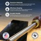 thumbnail image 2 of Raspador de gabinetes DFM Tool Works con mango de arce duro, 2 of 9