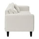 thumbnail image 3 of Sofa New Retro 3c + 2 Pouf Felpa 00 Crudo, 3 of 6