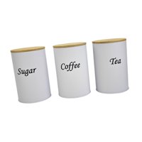 Bothyi - Juego De Botes De Almacenamiento Para Cocina, Tarros De Despensa Para Especias, Golosinas, Cereales, Blanco