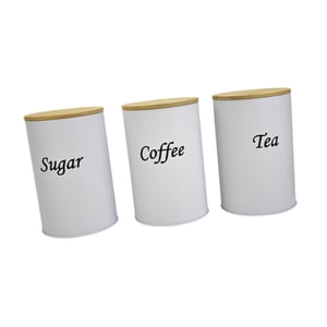 Bothyi - Juego De Botes De Almacenamiento Para Cocina, Tarros De Despensa Para Especias, Golosinas, Cereales, Blanco