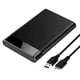 thumbnail image 3 of Caja SSD Para Disco Duro Externo De 2,5 Pulgadas Con Cable USB Soporte Ligero Negro, 3 of 5
