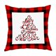 thumbnail image 1 of Funda De Almohada De Poliéster De Navidad Funda De Cojín Para Sofá 45x45 60103-16, 1 of 5