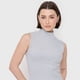 thumbnail image 3 of Polera Mujer Rib Sin Mangas Gris Melange Corona, 3 of 5