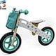 thumbnail image 2 of BICICLETA DE MADERA VERDE CON BOLSO Y TIMBRE, 2 of 3