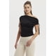 thumbnail image 2 of Polera Mujer Ajustado Nudo Negro, 2 of 4