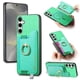 thumbnail image 1 of Funda Magnética Para Samsung Galaxy S25 Plus Con Billetera Y Anillo Protector Resistente Verde, 1 of 5