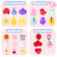 thumbnail image 5 of Tarjetas de San Valentín con juguetes Mochi Squishy Fidget para niños, 5 of 9