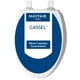 thumbnail image 1 of Asiento de Inodoro Mayfair Cassel Madera Premium con Cierre Lento Alargado Blanco, 1 of 8