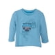 thumbnail image 1 of Polera Bebé Niño Manga Larga Estampado Forest- Celeste, 1 of 3