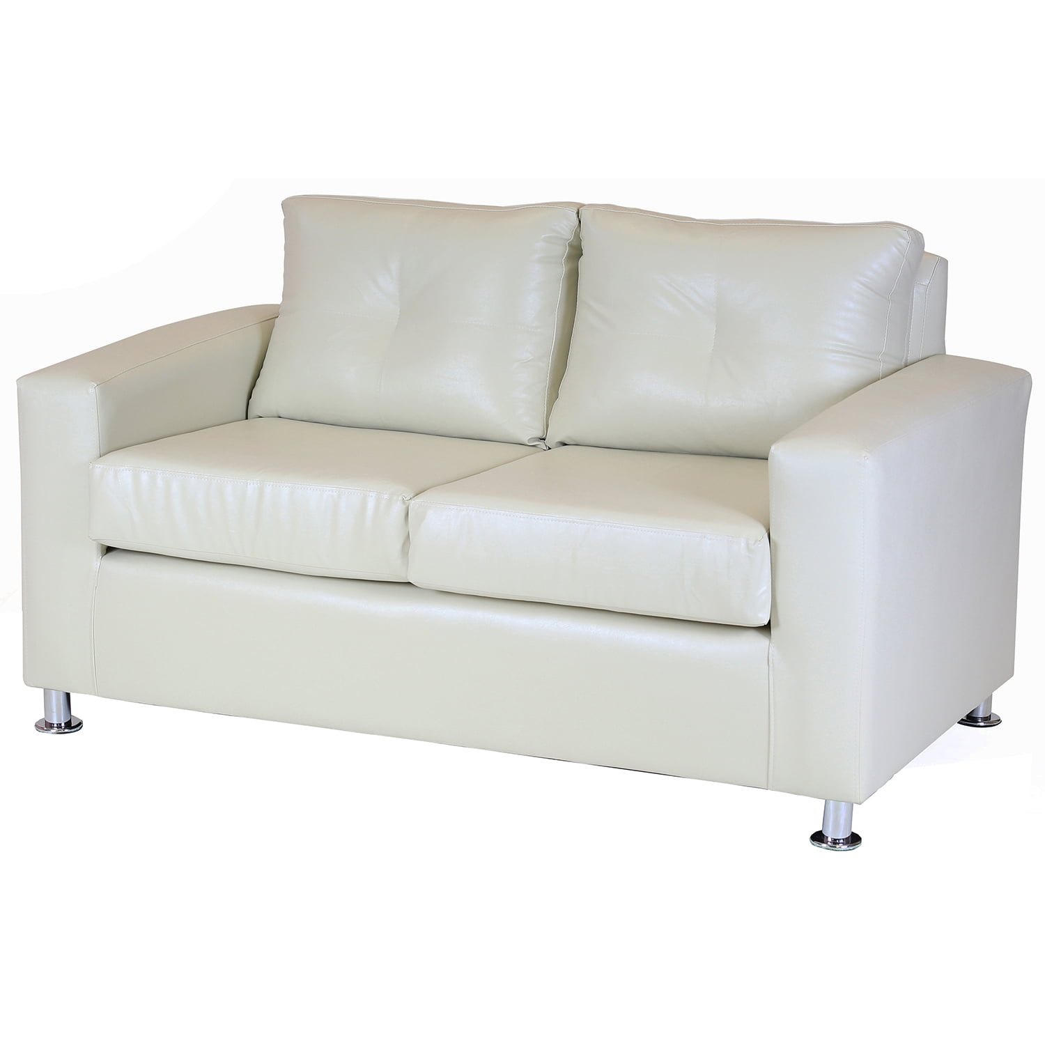 Muebles Altiro - Sofá Asiria 2 Cuerpos - Cuero Sintetico Pu Beige