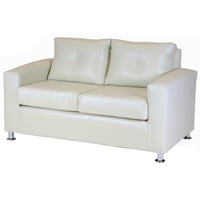 Muebles Altiro - Sofá Asiria 2 Cuerpos - Cuero Sintetico Pu Beige
