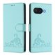 thumbnail image 5 of Funda tipo cartera FOXDOCK para Google Pixel 9A con soporte, ranuras, RFID, diseño de gato, 5 of 5