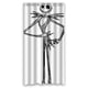 thumbnail image 1 of Cortina de ducha de Jack Skellington de Pesadilla antes de Navidad, juego de cortina de baño con ganchos, tamaño 36 x 72 pulgadas, 1 of 3