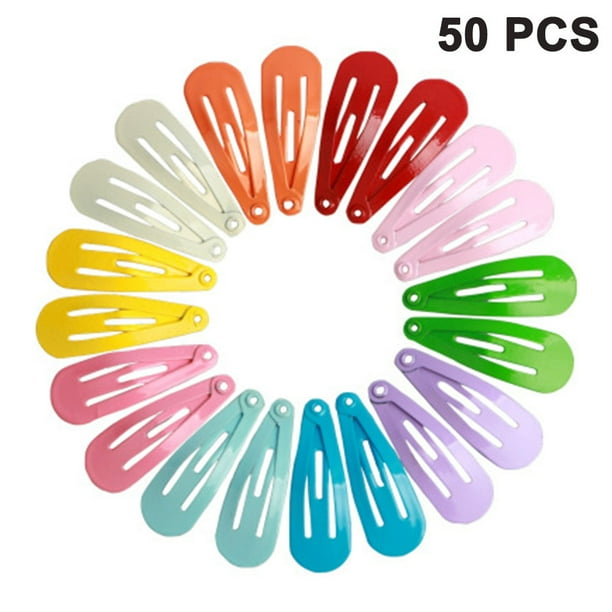 Paquete De 50 Pinzas Para El Pelo Para Niñas, Accesorios De Metal Para El Pelo, Pinzas Para El Pelo Para Niñas, Niños Y Mujeres.