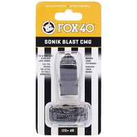 Whistle Fox 40 Sonik Blast Cmg Oficial Con Cordón Negro