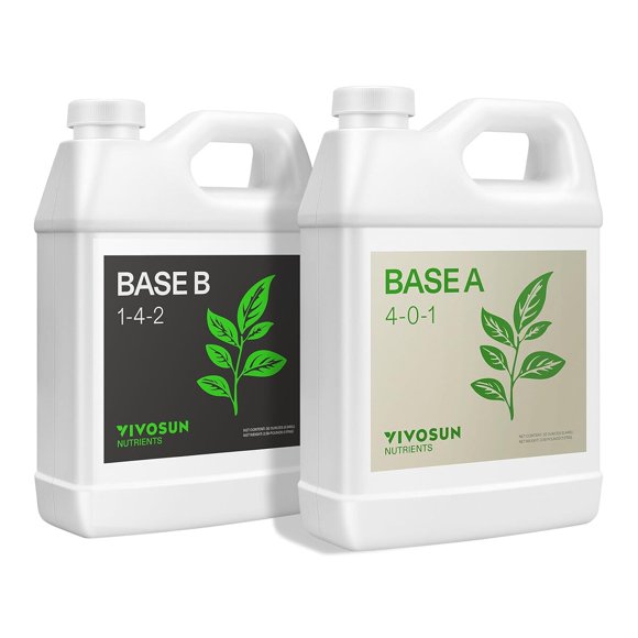 VIVOSUN Liquid Nutrients Base A B Bundle, Set of 32 oz