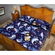 thumbnail image 3 of Juego de cama edredón con estampado divertido de tiburones, 3 of 3
