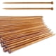 thumbnail image 3 of Juego de 36 agujas de tejer de bambú, agujas de tejer de una sola punta, agujas de tejer rectas de madera, 18 tamaños de 2,0 mm a 10,0 mm para principiantes y profesionales., 3 of 7