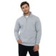 thumbnail image 1 of Polerón Hombre Half Zipper Gris Corona, 1 of 5
