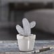 thumbnail image 4 of Figura Decorativa Cactus Gancho Cerámica Concreto, 4 of 5