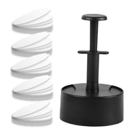 Bothyi - Prensa Para Hamburguesas Con Prensa Para Hamburguesas De 100 Papeles Para Acampar Al Aire Libre Con Salchichas