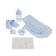 thumbnail image 3 of Baby Doll JC Toys La Newborn, 15 cm, totalmente de vinilo, anatómicamente correcto, niño real, 3 of 9