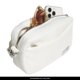 thumbnail image 5 of Bolso de mano adidas Luxe Bandolera Blanco roto/Plateado, 5 of 6