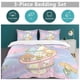 thumbnail image 5 of Cinnamoroll Quilt Set Thicken Soft 3 Pieces Bedding Set All Season Duvet Cove with 2 Pillowcases for Adult Women Girls Teens Home Room Decor, 5 of 5