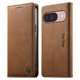 thumbnail image 1 of Funda Billetera de Cuero para [Google Pixel 9/9 Pro], Bloqueo RFID, Tarjetas y Soporte Marrón, 1 of 5