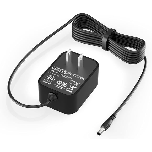Cable de alimentación vhbw 5V 2A 1,8 m para tocadiscos Crosley