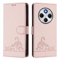 Funda Tipo Cartera Foxdock Para Xiaomi Poco C75 Con Soporte, Ranuras, Rfid, Diseño De Gato