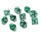 thumbnail image 2 of 10pcs Dados De Diez Caras D10 Jugando D&D RPG Juegos De Fiesta Dados Verde, 2 of 3