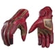 thumbnail image 2 of Guantes Cuero Natural Moto, Vintage con Efecto Desgaste, Negro. RESPEKT, 2 of 3