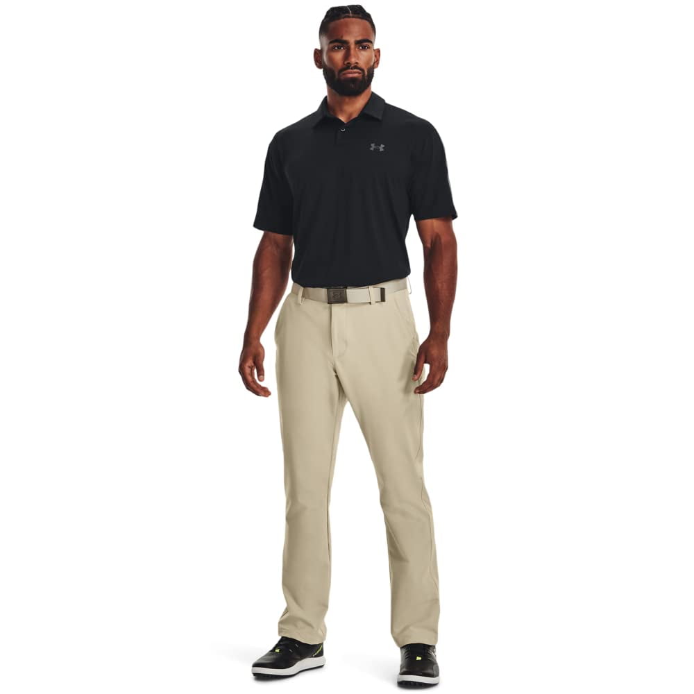 Pantalones Under Armour Straight Leg Tech Para Hombre 38/36 Caqui