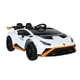 thumbnail image 1 of Auto a Batería Lamborghini Huracán Blanco 12V con Control Remoto, 1 of 18